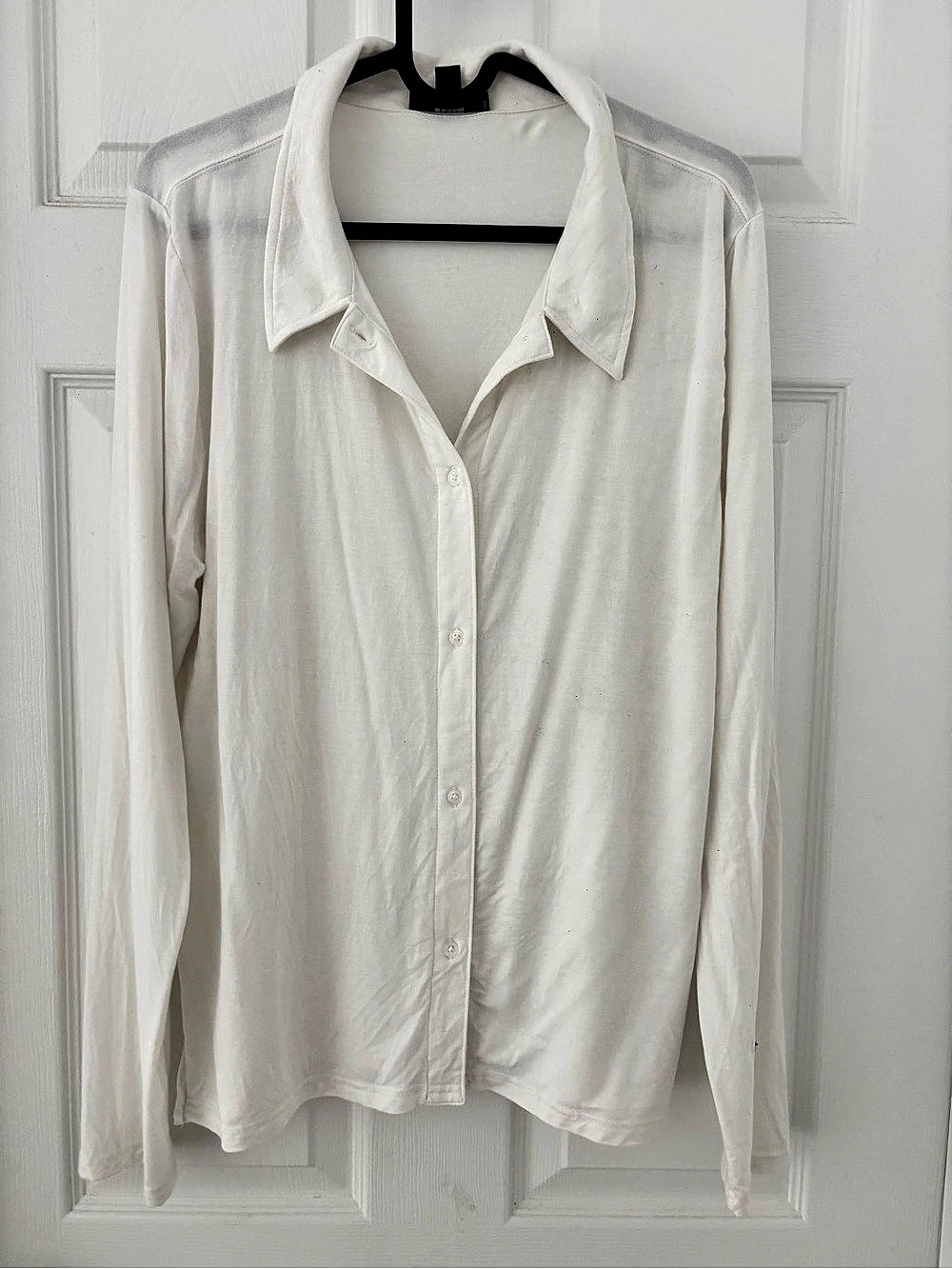 J.Crew Button Down Shirt in off White Size Medium